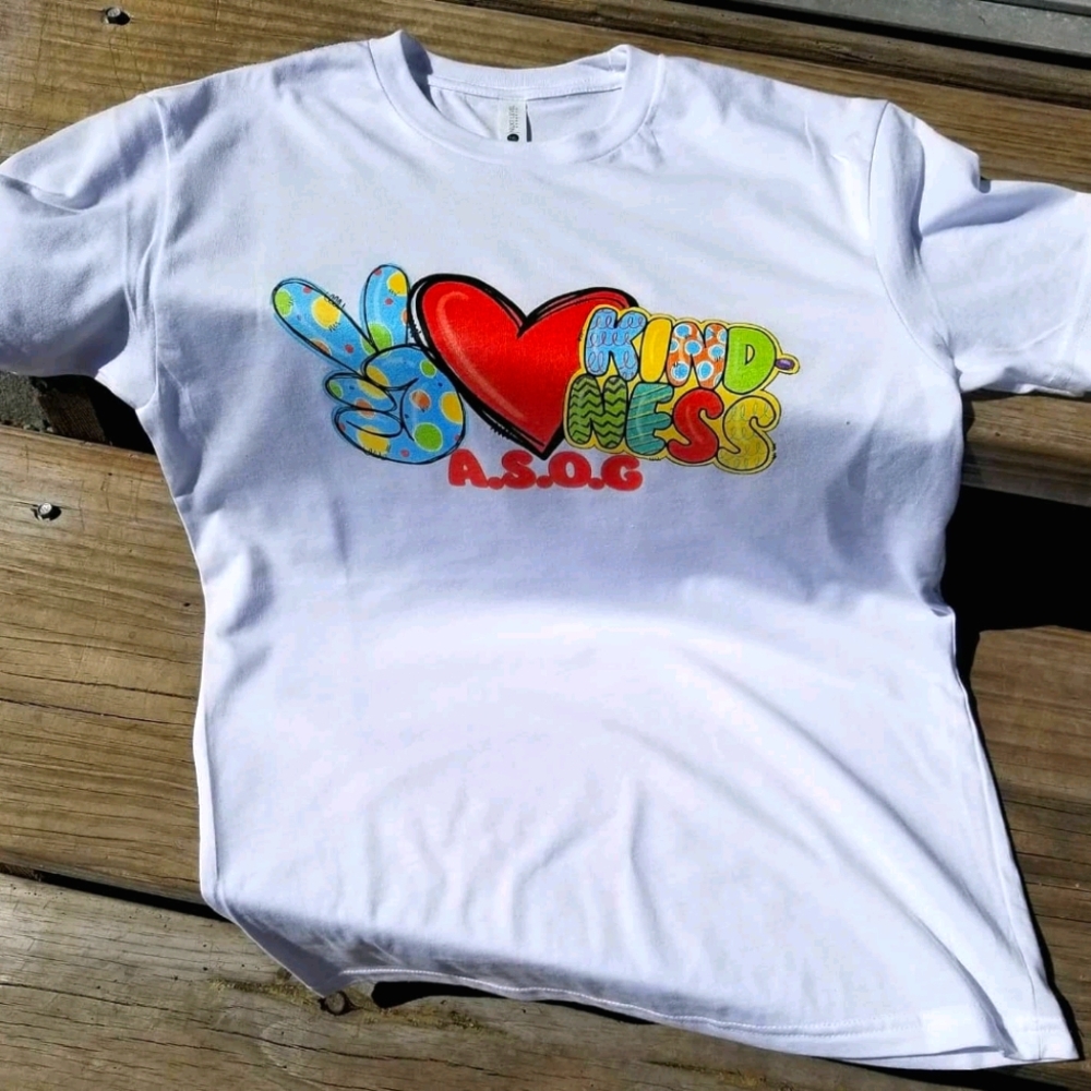 A.S.O.G Peace, Love & Kindness T- Shirt
